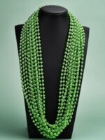 7mm Multiple Colour Faux Pearl Beads Necklaces Bulk Party Favor Plastic Play Pea... - Image 5