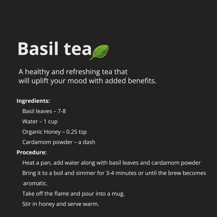 5.2oz Natural Holy Basil Tea, Dried Leaves, Hojas De Albahaca Sagrada, Loose Lea... - Image 6
