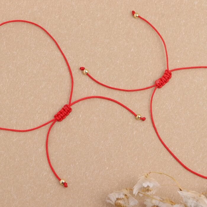 Evil Eye Beaded Bracelets Set for Women Men,Stack Braided Gold Beads Adjustable ... - Image 8