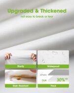 Pureegg Plastic Table Cloth Disposable - 8 Packs, Table Cloth for Retangle Table... - Image 4