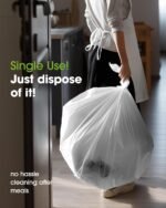 Pureegg Plastic Table Cloth Disposable - 8 Packs, Table Cloth for Retangle Table... - Image 5