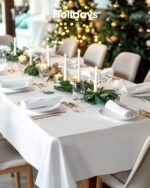 Pureegg Plastic Table Cloth Disposable - 8 Packs, Table Cloth for Retangle Table... - Image 8