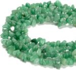 7-8mm Natural Green Aventurine Gemstone Chips Healing Gravel Bracelets Necklace ... - Image 3