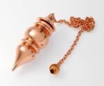 Unique Design Copper Metal Cone Point Openable Pendulum. Healing Reiki Pendulum ... - Image 3