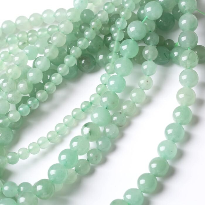 8MM Green Aventurine Round Loose Beads Natural Gem Beads Crystal Energy Stone Be... - Image 4