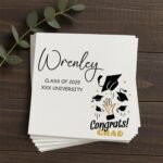 Customized Graduation Party Disposable Napkins, Graduation Decorations 2025 Naps... - Image 3