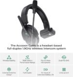 Accsoon Como Wireless Headset Intercom System, 1.9GHz Full-Duplex 1312ft Team Co... - Image 3