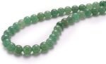 Natural Green Aventurine Jade Stone Round Loose Semi Gemstone Beads for Jewelry ... - Image 5