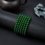 120pcs 8mm Natural Gemstone Round Smooth Spacer Loose Stone Beads for Jewelry Ma... - Image 4