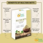Multani Mitti Powder Earth Clay Mask 100% Pure Bentonite and Kaolin Clay for Ski... - Image 7