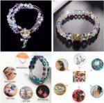 200PCS Crystal Glass Beads for Jewelry Making, 6mm Multicolor Coffee Faceted Ron... - Image 5