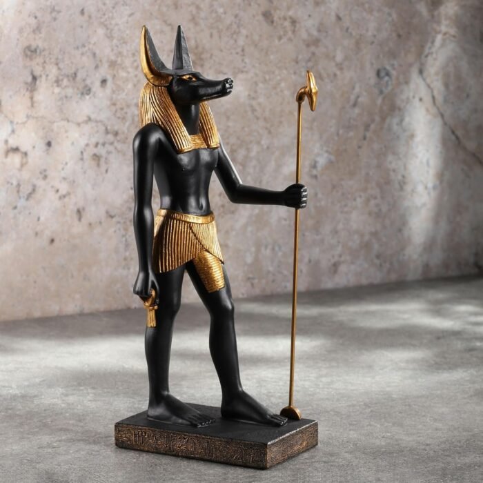 Veronese Design Anubis Egyptian God of The Dead Statue, 8.5 Inch Polyresin Figur... - Image 3
