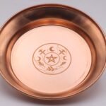 Copper Offering Bowl Ritual Plate Great for Altar,Incense Burner, smudging Bowl,... - Image 3