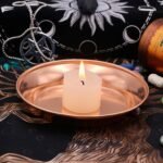 Copper Offering Bowl Ritual Plate Great for Altar,Incense Burner, smudging Bowl,... - Image 4