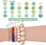 PH PandaHall 7782pcs 3mm Seed Beads 8/0 Green Glass Beads Friendship Waist Beads... - Image 3