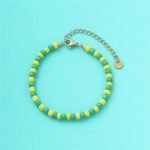 New 2025 Turnish Orula Beads Amulet Yellow And Green Plastic Lucky Bracelet For ... - Image 3