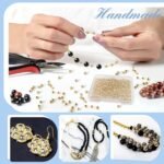 TOAOB 500pcs Brass Plated with 18K Gold Spacer Beads 3mm Round Loose Beads for D... - Image 5