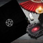 jojofuny 1pc Scrying Star Home Spiritual Altar Table Pentacle Cloth for Divinati... - Image 3