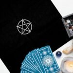 jojofuny 1pc Scrying Star Home Spiritual Altar Table Pentacle Cloth for Divinati... - Image 4