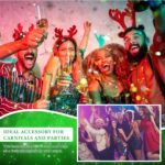 Tigeen 100 Pcs Mardi Gras Beads Necklaces Bulk 30'' Metallic Beaded Necklace for... - Image 5