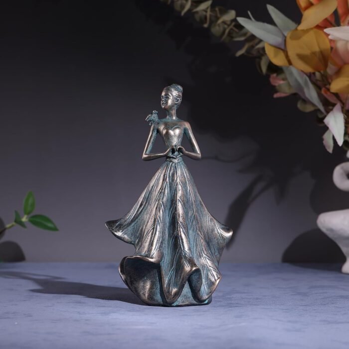 Bird Girl Statue for Home Decor, Garden Fairy Collection Statues, for Women Gard... - Image 5
