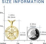 Eusense Tetragrammaton Nudo De Bruja Plata 925 Original Lilith Necklace Triple M... - Image 3