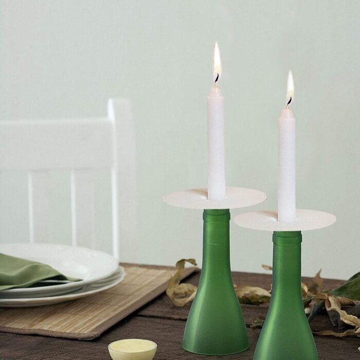 150 Church Candles with Drip Protectors for Devotional Candlelight Vigil Service... - Image 6