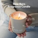 Hand Poured 100% Natural Soy Candle 11oz - Luxury Fragrance in Matte Glass for H... - Image 3