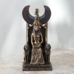 Veronese Design 11 Inch Sekhmet Egyptian Goddess of Healing Sitting on Throne Co... - Image 3