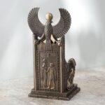 Veronese Design 11 Inch Sekhmet Egyptian Goddess of Healing Sitting on Throne Co... - Image 5