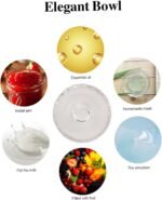 Elegant Crystal Bowl Set Ritual Offering Bowls Oil Essential Oils Fragrance for ... - Image 5