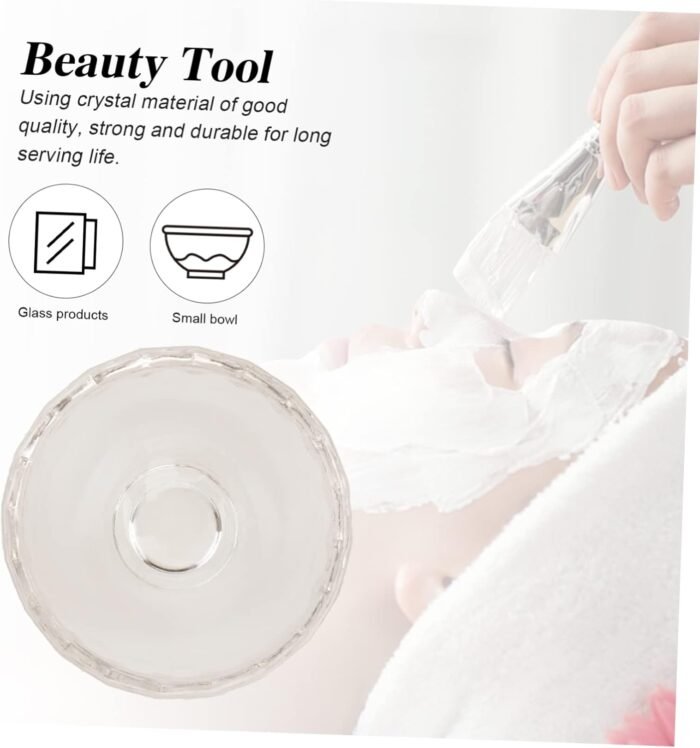 Elegant Crystal Bowl Set Ritual Offering Bowls Oil Essential Oils Fragrance for ... - Image 8