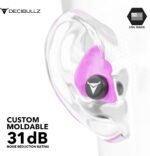 Decibullz - Custom Molded Earplugs, 31dB Highest NRR, Comfortable Hearing Protec... - Image 5