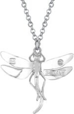 BONSNY Statement Enamel Rhinestone Dragonfly Necklaces Pendant Original Design G... - Image 5