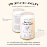 Birthdate Candles, May 5 - Taurus Zodiac Scented Candles Birthday Gift - Cedar, ... - Image 4