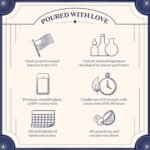 Birthdate Candles, May 5 - Taurus Zodiac Scented Candles Birthday Gift - Cedar, ... - Image 6