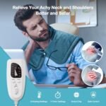 NIUONSIX Heating Pad for Neck and Shoulders, Mothers Day Gifts for Mom, Weighted... - Image 6