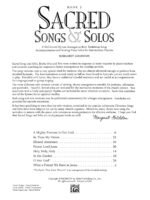 Sacred Songs & Solos, Bk 2: 8 Well-Loved Hymns Arranged as Both Traditional Song... - Image 3