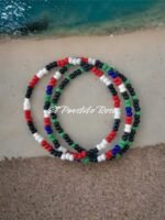 3 pcs Stretch Bracelet Olokun Yemaya Nautical - Image 5