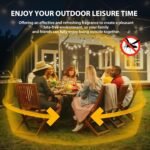 Natural Plant-Based Mosquito Repellent Candle, DEET Free Mosquito Citronella Can... - Image 6