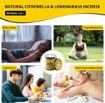 Natural Plant-Based Mosquito Repellent Candle, DEET Free Mosquito Citronella Can... - Image 7