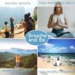 Anxiety Whistle Frequency Healing Devices Mindfulness Breathing Necklace Meditat... - Image 6