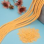 Ornaland 10 Strands 6mm Handmade Polymer Clay Beads Flat Round Disc Bead Vinyl D... - Image 4