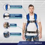 Palmer Safety Hammerhead 5pt Safety Harness Back Padded, QCB Chest, Tongue Bucke... - Image 3