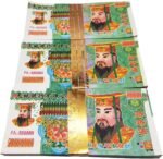 600 Pcs Ancestor Money Chinese Joss Paper Money to Burn, Jade Emperor Hell Bank ... - Image 4