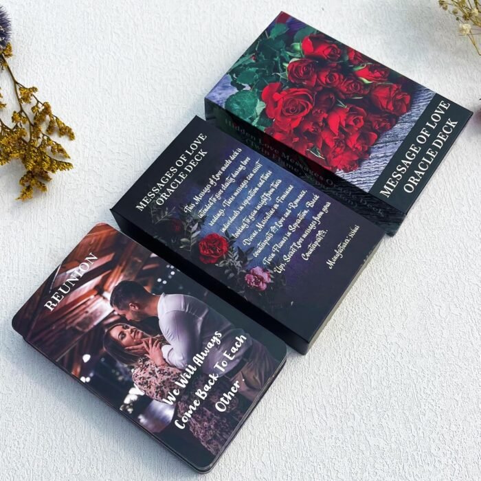DPEHAKMK Message of Love Oracle Cards, Oracle Cards for Beginners, Including Lov... - Image 9