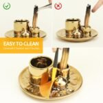 Handmade Ceramic Incense Burner for Palo Santo Incense Sticks, 4 in 1 Multi-Purp... - Image 4