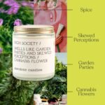 Anecdote Candles 'High Society' Coconut Soy Wax Candle | Premium Hand Poured & L... - Image 3