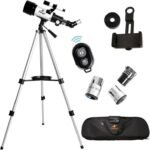Gskyer Telescope, 70mm Aperture 400mm AZ Mount Astronomical Refracting Telescope... - Image 3