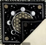 Altar Cloth Golden Lucky Free Wild Owl Witchcraft Alter Tablecloth Tarot Spread ... - Image 3